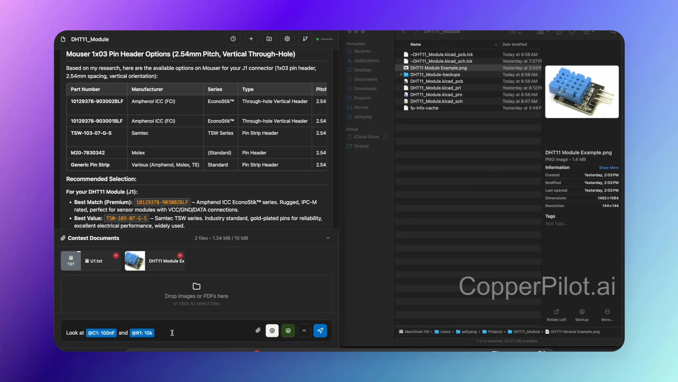 Referencing Components and Adding Context